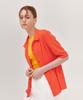 NU PARCC Summer Rib Shirt Cardigan - Orange