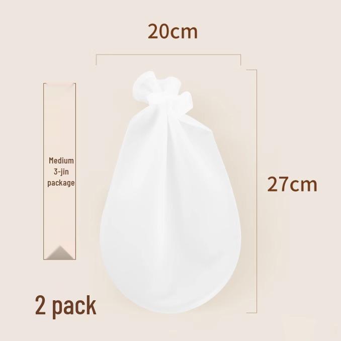 Zesílený nepřilnavý silikonový sáček na hnětení a kynutí těsta s válečkem na pečení