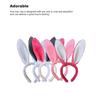 Cute Children Plush Ear Hairband Winter Spring Kids Decorative Headband Party Portable Costume Headwear Head Ornament