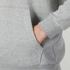 Adidas Solid Color Thickened And Fleece Lined Hooded Pullover Sweatshirt Men's Gray H12213
