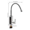 Stainless Steel Electric Water Heater Instant Type Faucet Heater Electric Faucet  For Kitchen