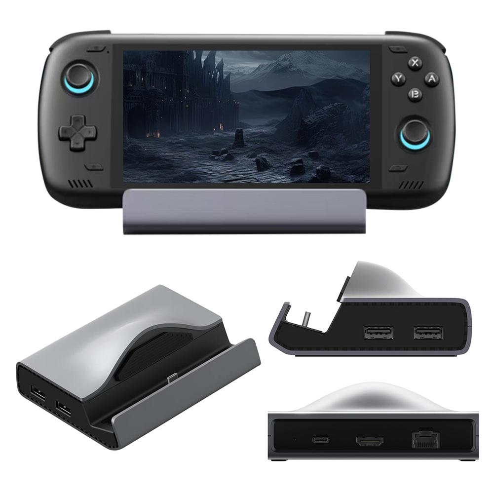 Dock Station Multi-Function Gaming Docking Station Charging Base for Ayn Odin 2 Portal/Odin 2/Odin 2 Mini Console