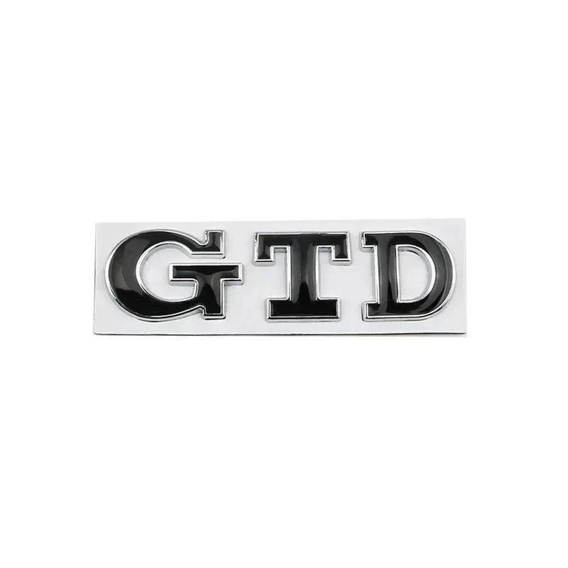 Golf 3 4 MK3 MK4 2026 Heiß für VW VOLKSWAGEN 3D Metallbuchstaben GTD Logo Auto Heckklappe Kofferraum Emblem Abzeichen Aufkleber für Volksw
