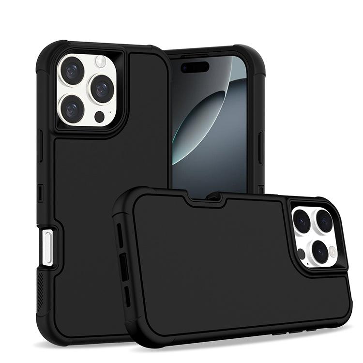 

New for IP16promax Defense Three-in-one Anti-fall, Anti-scratch, Wear-resistant and Anti-oxidation Mobile Phone Case For iPhone 16 PRO MAX