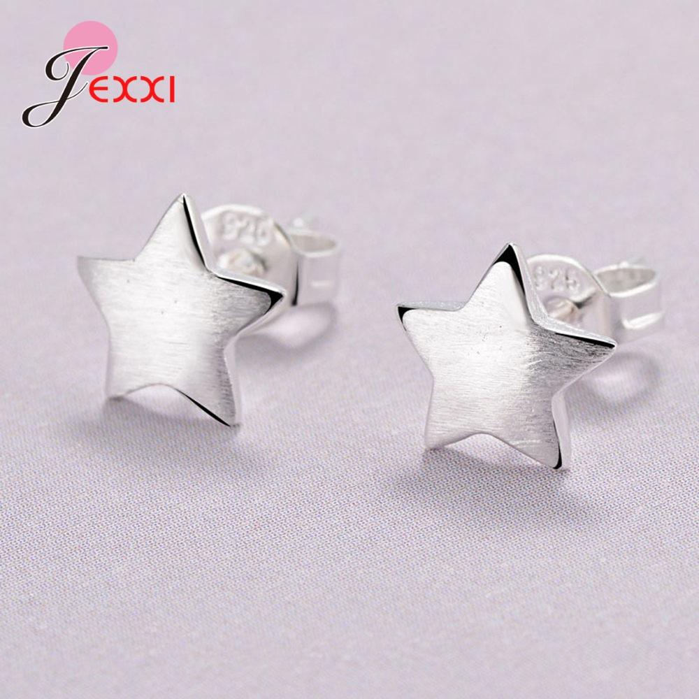 Promotion Sale 11 Option S925 Silver Stud Earring for Little Girl Ear Decoration Birthday Gift 925 Sterling Silver Jewelry