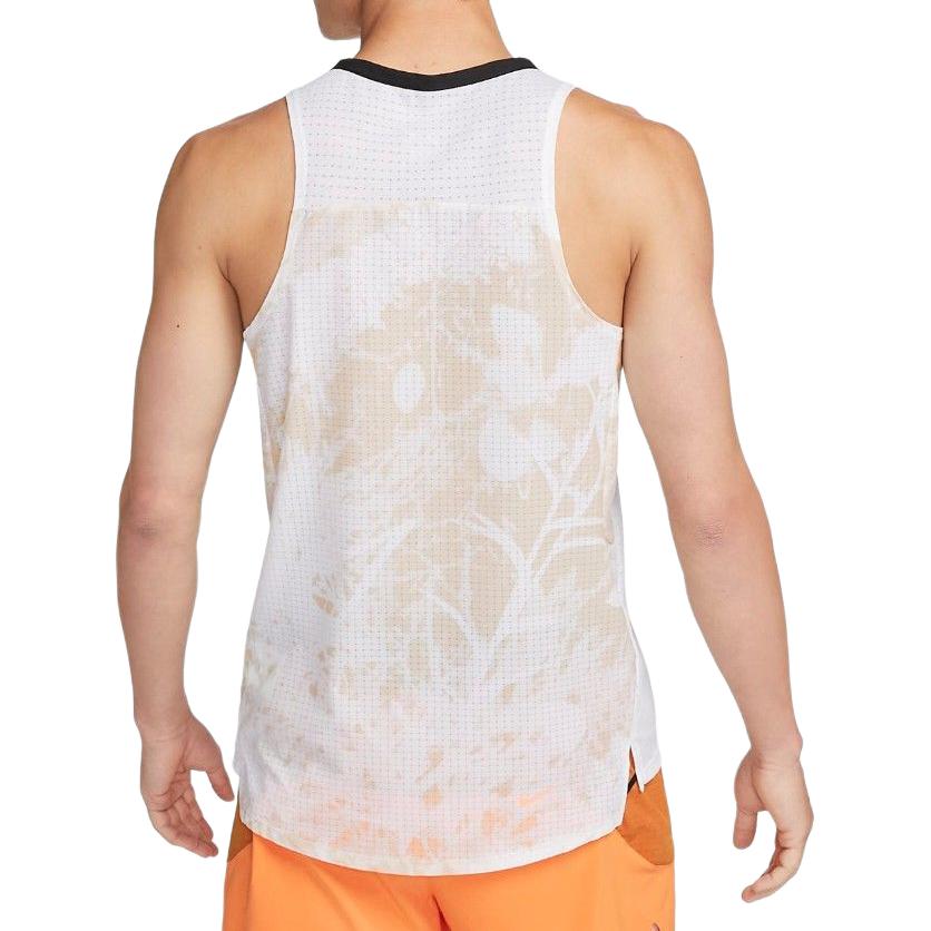 Nike Tank Tops Men's White Crew Neck Thin Racerback DX0858-100
