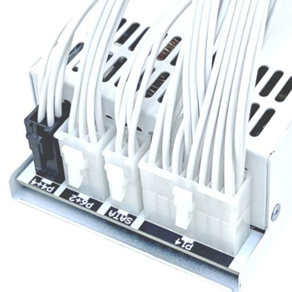 400W Modular Full Module Small 1U Power Supply for Computer 1U FLEX Module Low Noise White