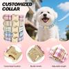 Custom Dog Collars Include A Cute Bow And Leash, Can Be Printed With Name And Phone Number, Suitable For Small, Medium And Large Dogs