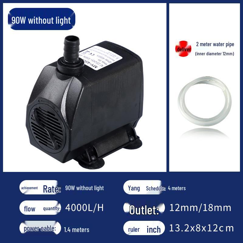 Bonsai Aquarium Leise Wasserpumpe mit Filtration für kleine Teiche