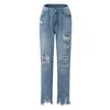 Women's Denim Classic Versatile High Waist Fashionable Trousers