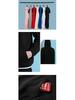 Men's and Women's Plus Size Autumn/Winter Solid Color Casual Hoodie Set
