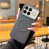 For Redmi K90 Pro Max Luxury Magnetic Leather Case with Metal Buttons - Full Body Soft TPU Shockproof Cove