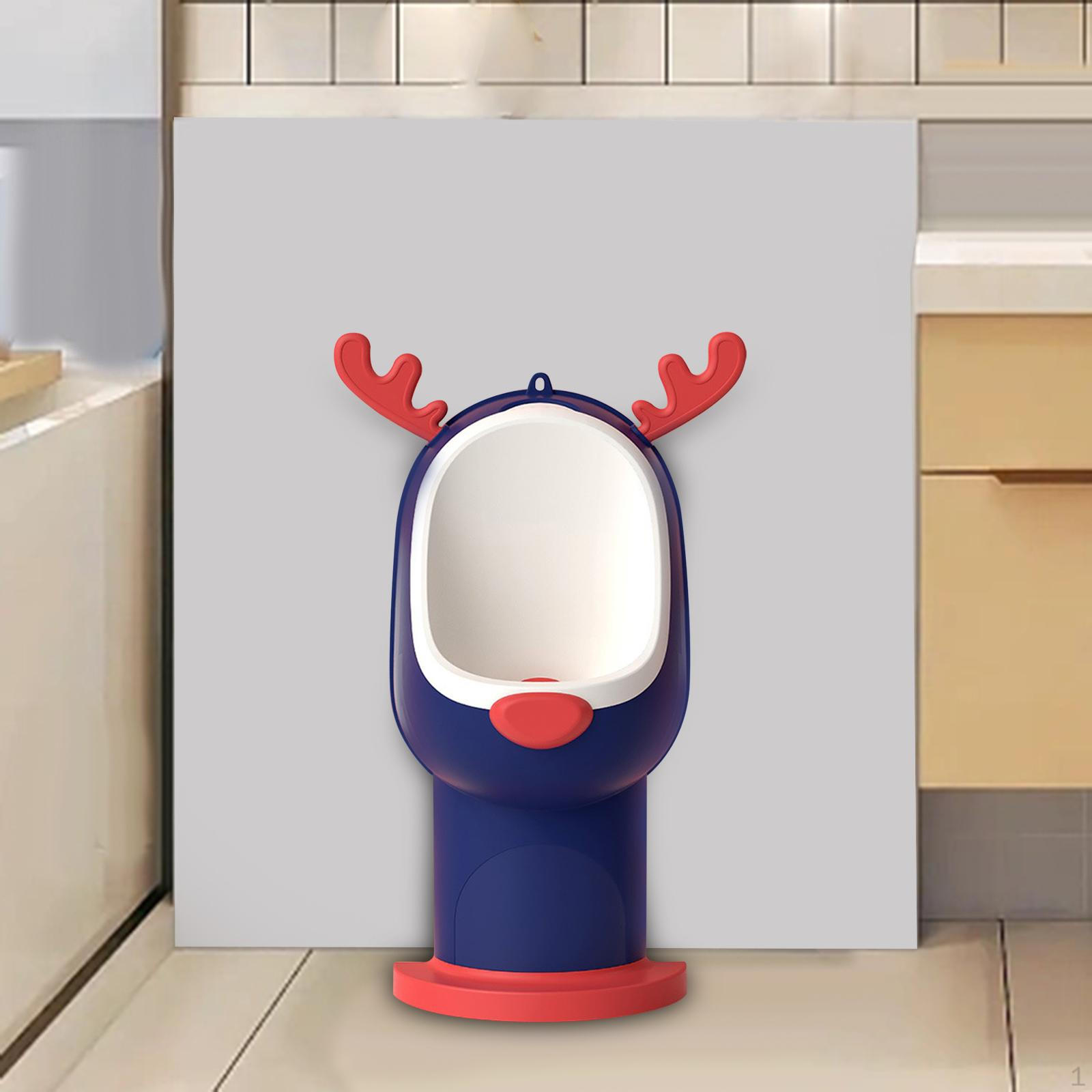 Children Stand Vertical Urinal, Hanging Pee , Toilet Adjustable Height Training Urinals verde