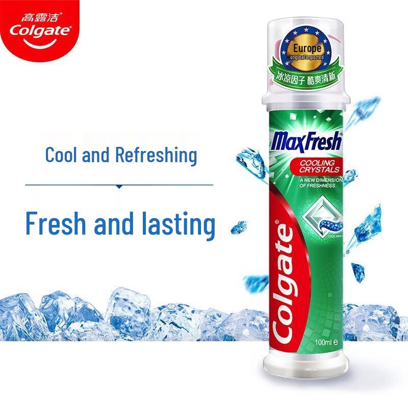 Colgate Fresh Breath Upright Pump Toothpaste