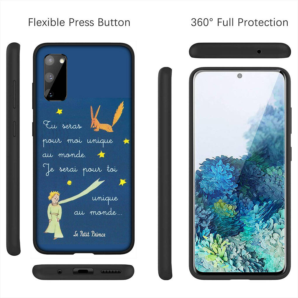 Cover for iPhone 17 16 15 Xiaomi Poco Redmi Note 14 13 12 11 Pro Max 9 16e Samsung Galaxy S25 S24 S23 OPPO Huawei Cartoon The Little Prince Phone Case