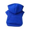 Pet Circle, Dog and Cat Clothes, Solid Color Light Board, Hooded Pocket, Basic Sweater.