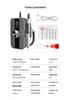 Portable Rechargeable Electric Nail Grinder for Polishing, Gel Removal, and Shaping