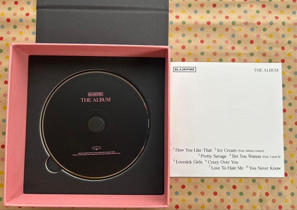[USED] BLACKPINK THE ALBUM Limited Edition