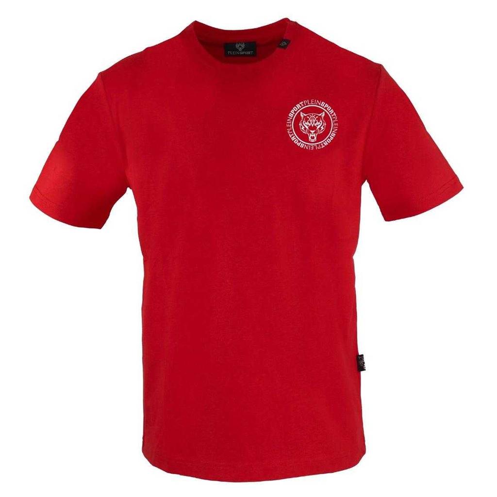Plein Sport Mens Circle Emblem Logo T-Shirt