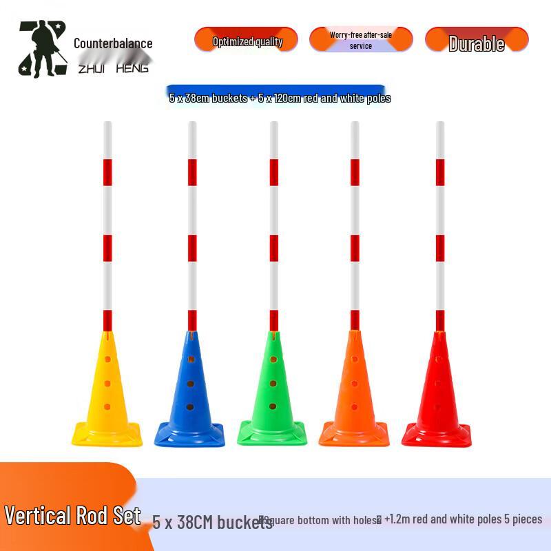 Football Training Slalom Poles & Corner Flags