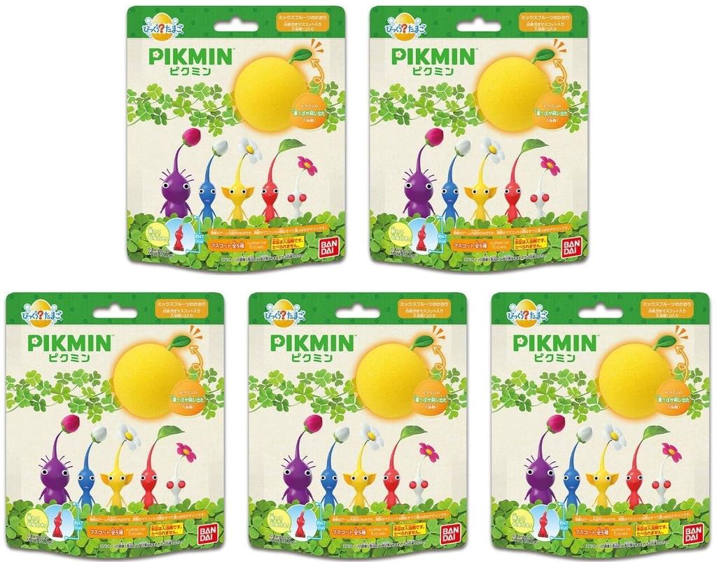 [Bulk Purchase of 5] Bikkura Tamago Pikmin Bath Ball Carbonated Bath Additives