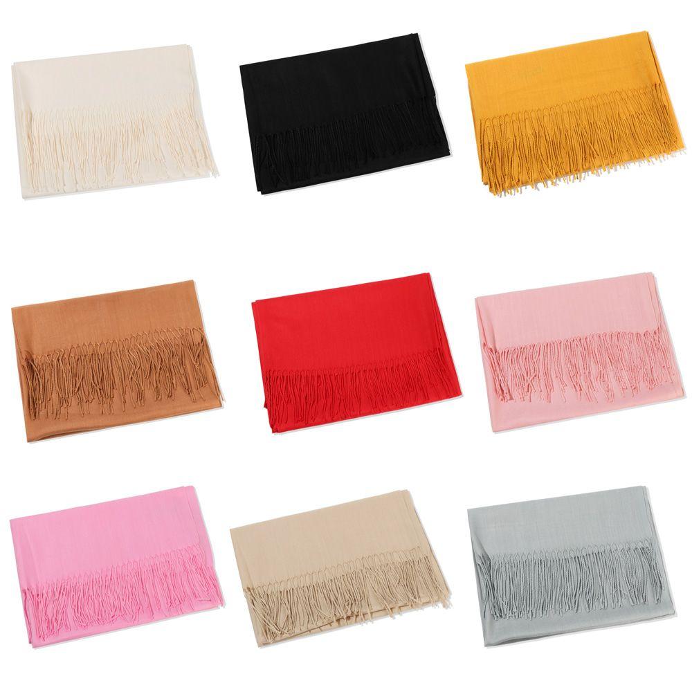 

Winter Tassel Long Cashmere Shawl Bandana Knitted Scarf Warm верблюд