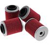 Oil Filter Replacement for Can-Am Outlander 330 400 450 500 570 650 800 850 1000 Replace# 420256188 711256188 KN152 HF152 (4Pcs)