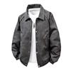 2025 new spring and autumn fattened plus size men's jacket trendy fashion casual versatile Korean version coat men
