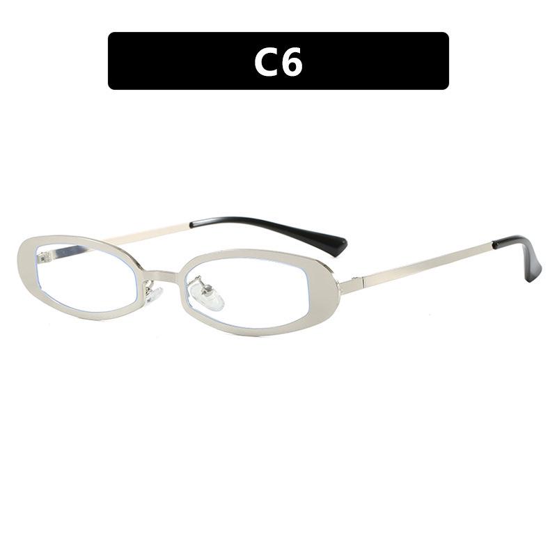 2026 Fashionable Oval Frame UV Protection Sunglasses for Women - European & American Style