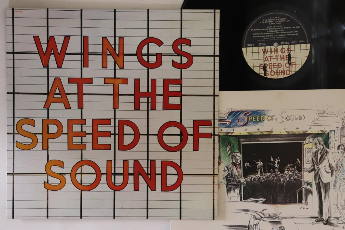 

LP Record WINGS - At The Speed Of Sound SW11525 CAPITOL 1976 US Rock Used