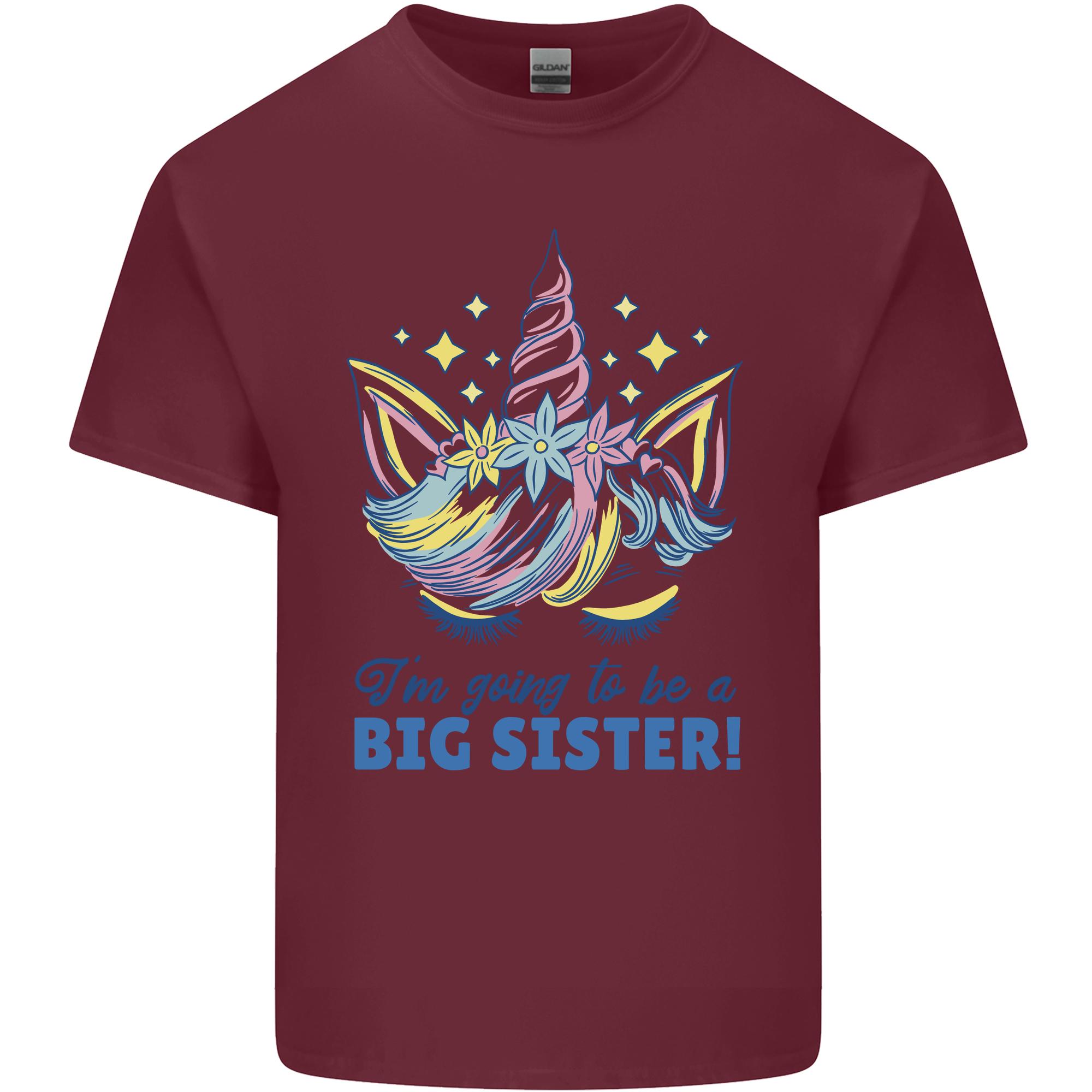 Im Going to Be a Big Sister Unicorn Unisexs Light Cotton TShirt S