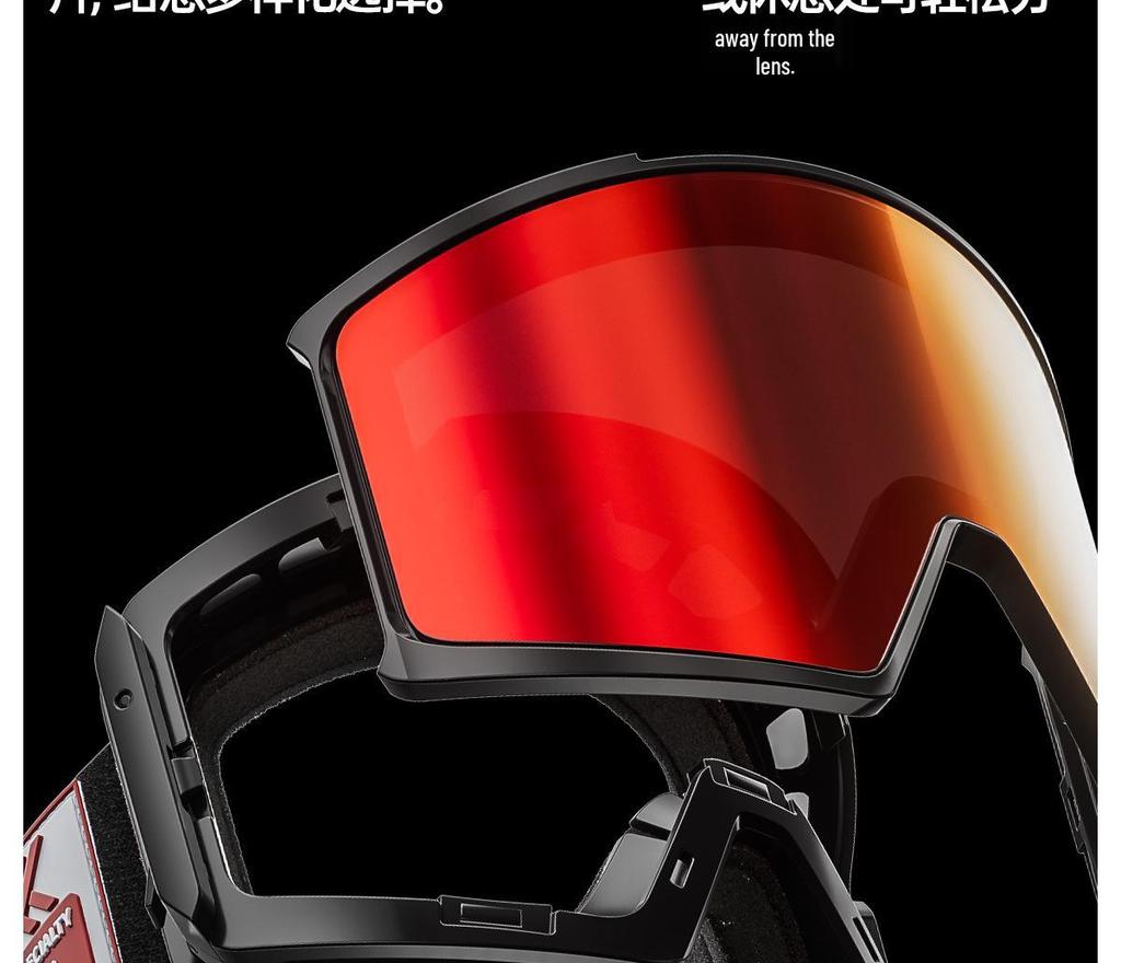 KAPVOE Anti-Fog Windproof Ski & Snowboard Goggles for Outdoor Sports