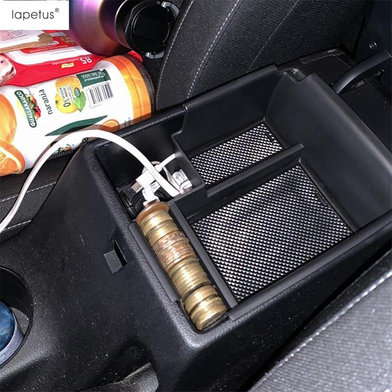 Car Central Control Armrest Storage Box Container Organizer Holder Tray Accessories Fit For Kia Forte / Cerato / K3  -