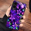 Sterne Exquisite Atmosphäre Hochwertige Handyhülle Glas TPU Handyhülle für Samsung Galaxy S26 S25 S24 S23 S22 S21 FE, Ultra, Plus