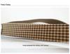Innovative Coffee Plaid Dog Leash & Collar Set UDL-072