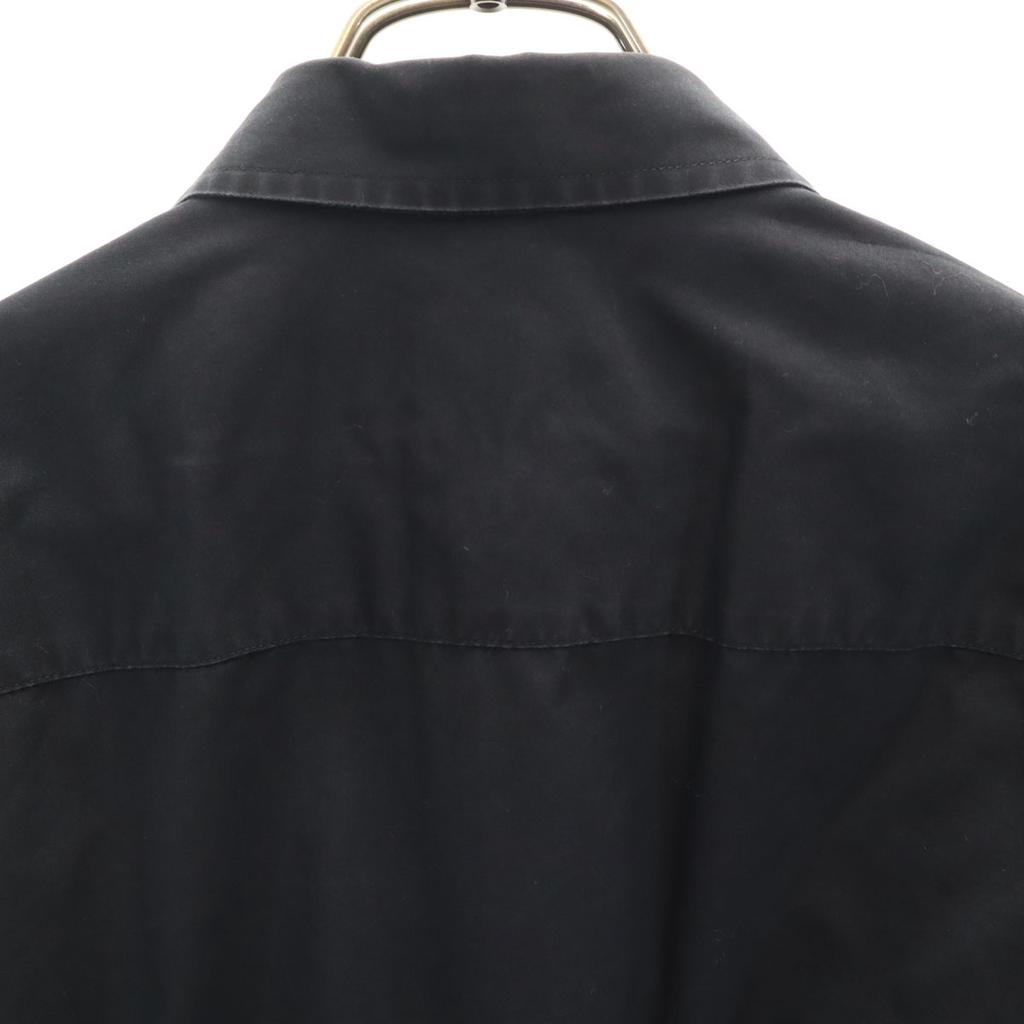 Armani Exchange Long Sleeve Cotton Shirt M Black Men's Used