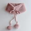 Thickened Imitation Fur Rabbit  Scarf Warm Plush Neckerchief Fashion Women Shawl  Women