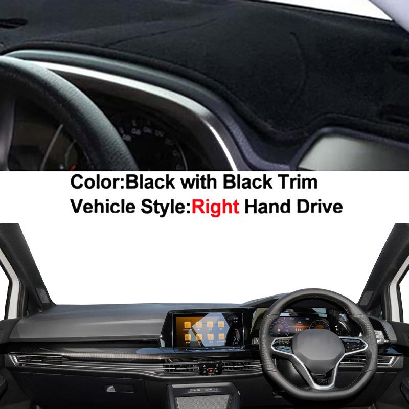 Auto Innen Armaturenbrett Abdeckung Für Volkswagen VW Golf 8 MK8 2025 2025 2025 LHD RHD Armaturenbrettmatte Teppich Cape Sonnenschutz Matte Teppich Anti-UV