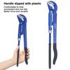 Pipe Wrench     45 Degrees  Bent Nose Pliers High Carbon Steel for Bathroom Plumbing Clamp