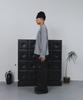 Tansanmageunesyum Cross Applique Long Sleeve (Gray)