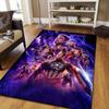 1pc Avengers Pattern Area Rug Soft Flannel Floor Mat for Living Room, Office, Bedroom and Carpet, Sofa Coffee Table Floor Mat