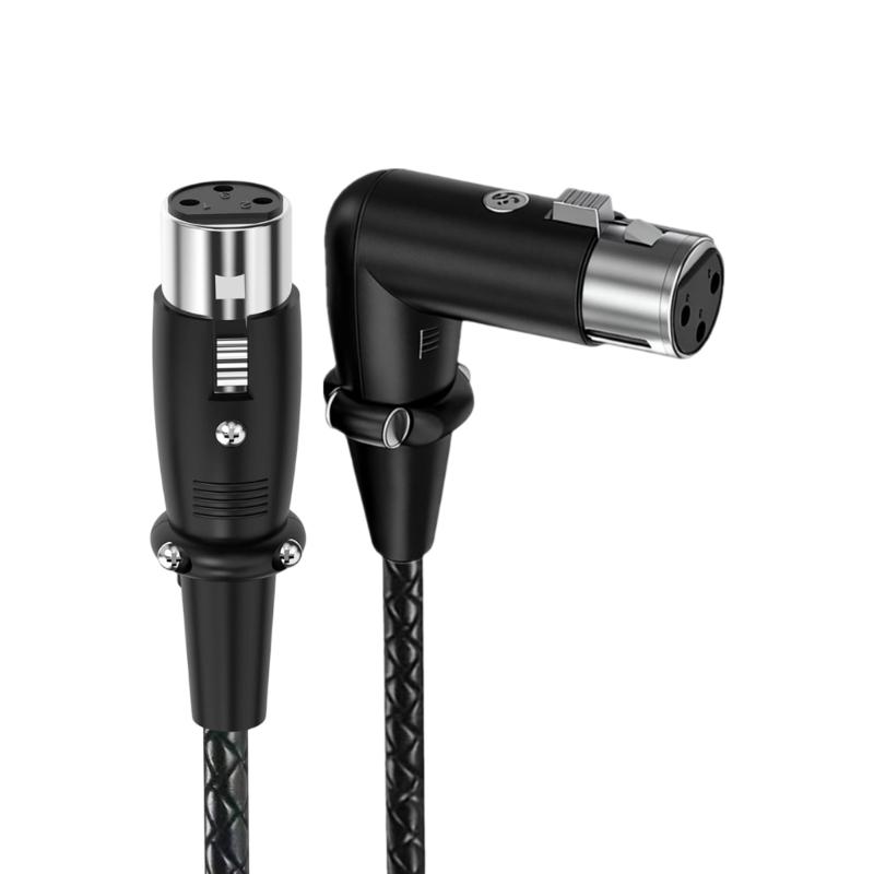 Professional 3Pin Microphone Cable Female to Female For Studio Recording Live Sound Equipment Microphone Accessories