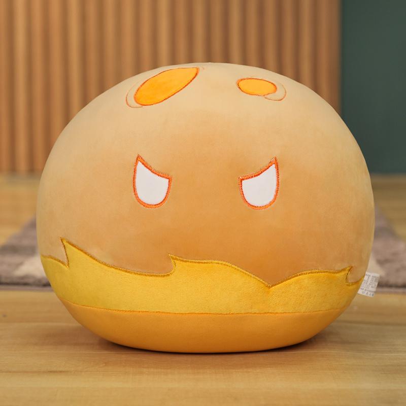30/40/50CM Kawaii Plush Genshin Impact Pillow Cute Slime Elemental Peluche Toys Stuffed Soft Game Dolls Cushion Kids Gifts