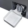Washing Machine Drain Pan, Water Catcher Tray for Front Load Washer Filter Cleaning, Laundry Floor Spill Protector Tool