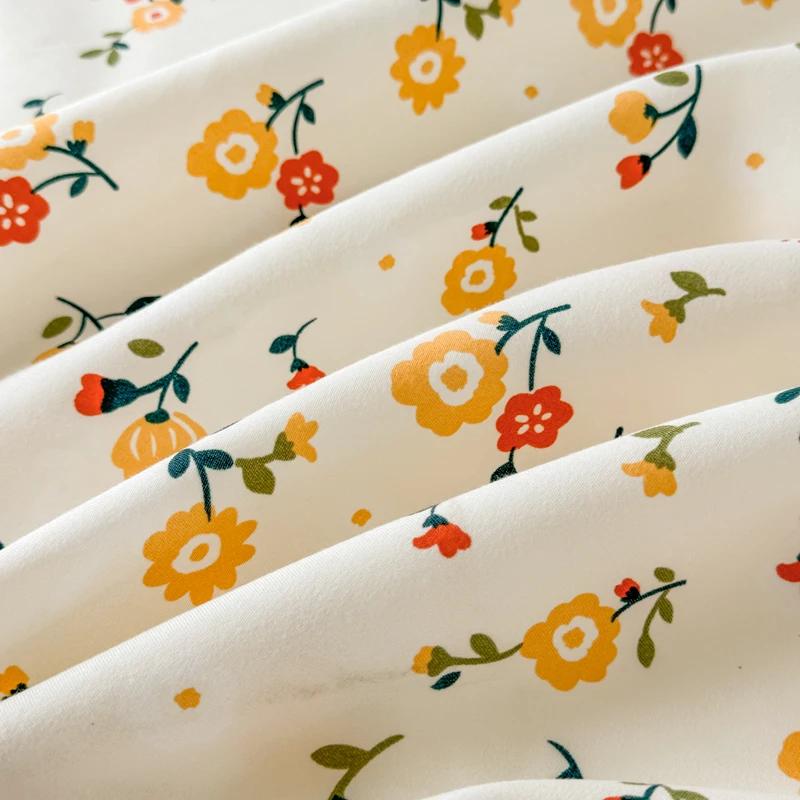 High Quality Printed Fitted Sheet Single Double Queen Size Mattress Cover With Elastic Band Bedsheet Soft Comfortable Fitsheet