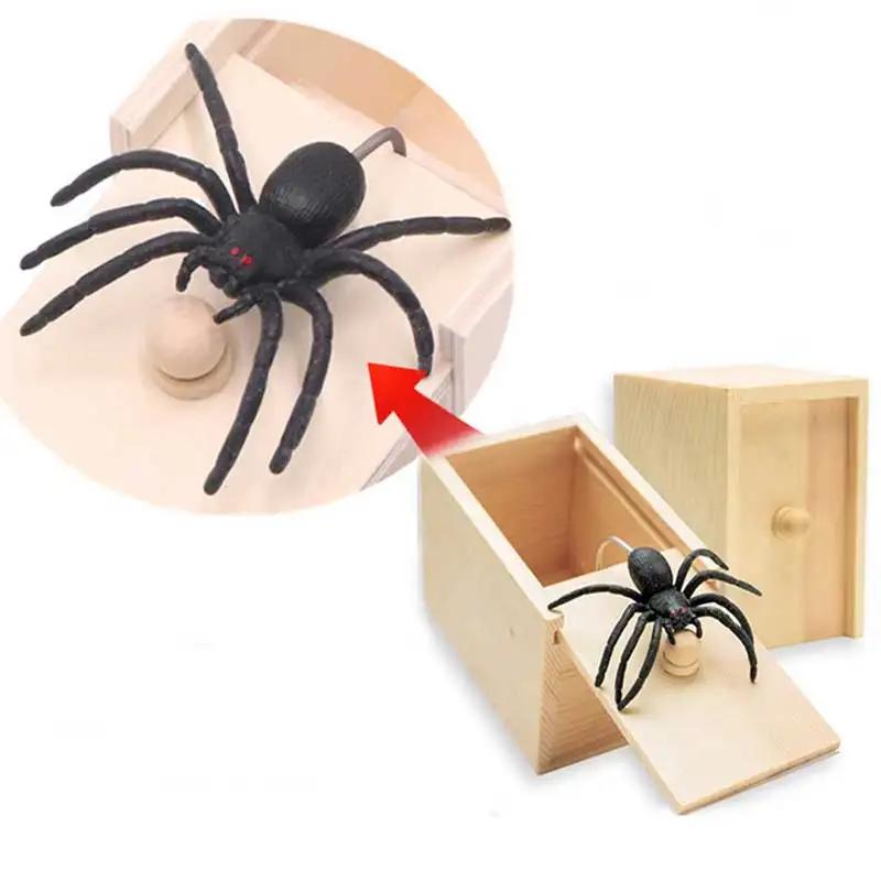 Funny Scare Hidden Spider and scorpion Prank Box Case High Quality Prank Scarebox Interesting Play Trick Prank Toys