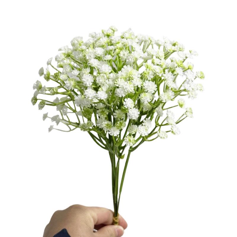 Umělý svatební kytice z gypsophily pro domácí nebo eventový dekor
