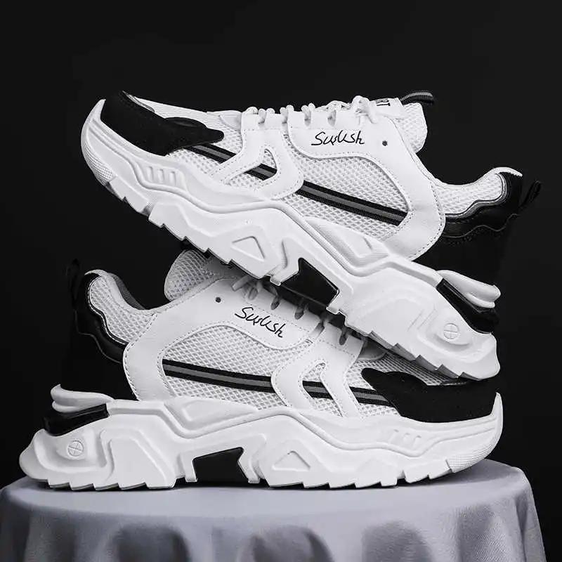 41 Net Summer Heels Woman Oxford Running Tennis Shoes Ladies Platform Sneakers Sports Fitness Tennes Excercise