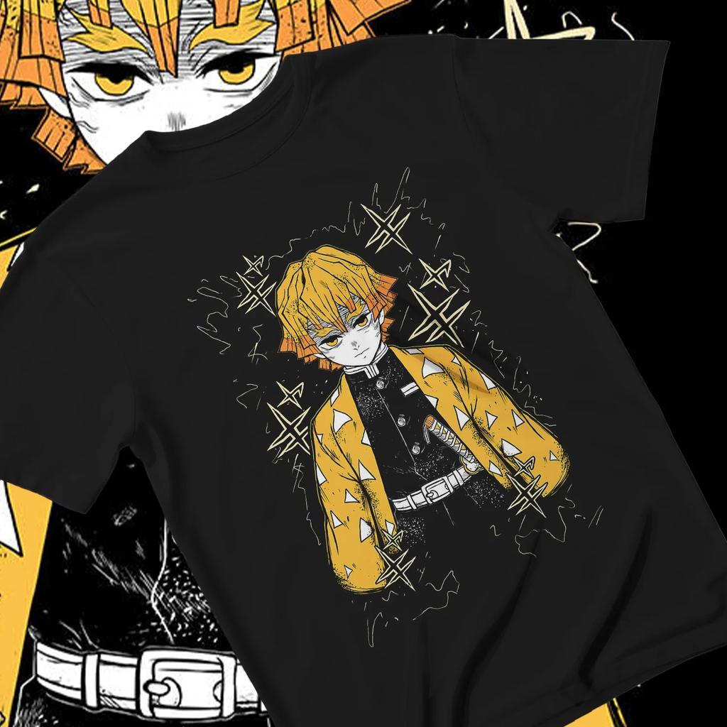 Hot Sale Anime Demon Slayer Kokushibo Graphic Print T-shirt Men Women Streetwear Y2k Harajuku Fashion Casual Oversized Top Cotton Summer New Tee