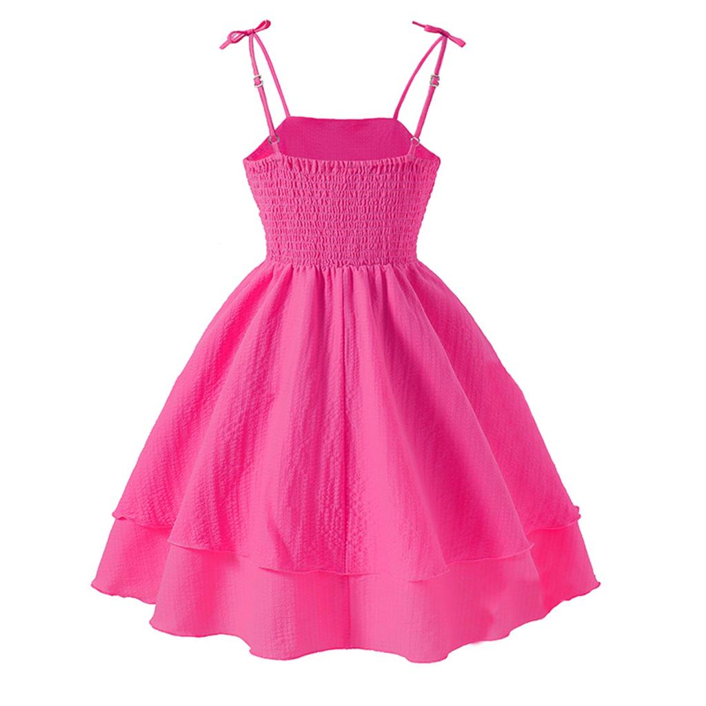 Children's Wear In Summer Cuhk Child Bow Sling Princess Fashion Dress